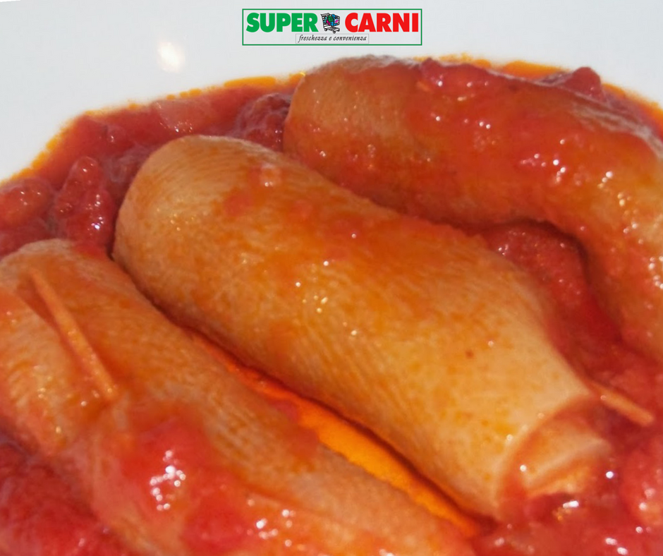 Braciole di trippa al sugo