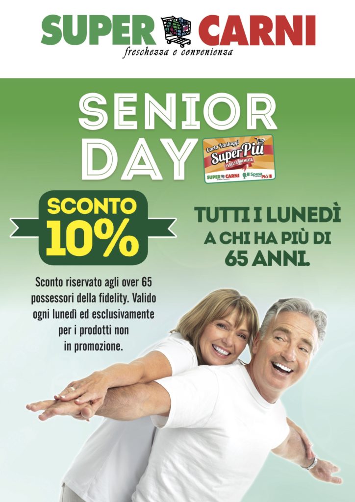 Senior Day Promozione Supercarni