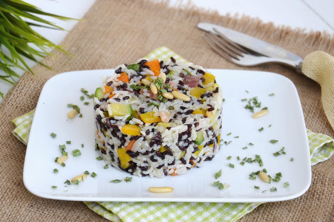Insalata di riso con asparagi Night & Day