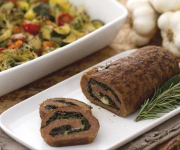 Ricetta Rollé di Macinato con Verdure