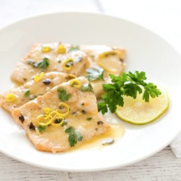 Scaloppine di Tacchino Al limone