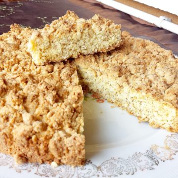 Torta Sbrisolona con mandorle